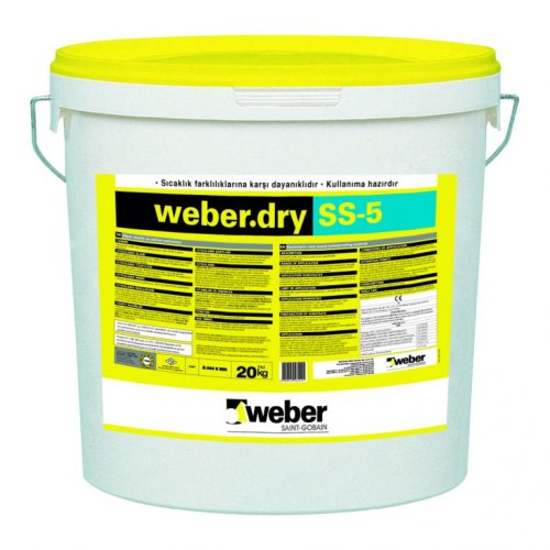 weber.dry SS-5 akrilik reçine esaslı su yalıtımı